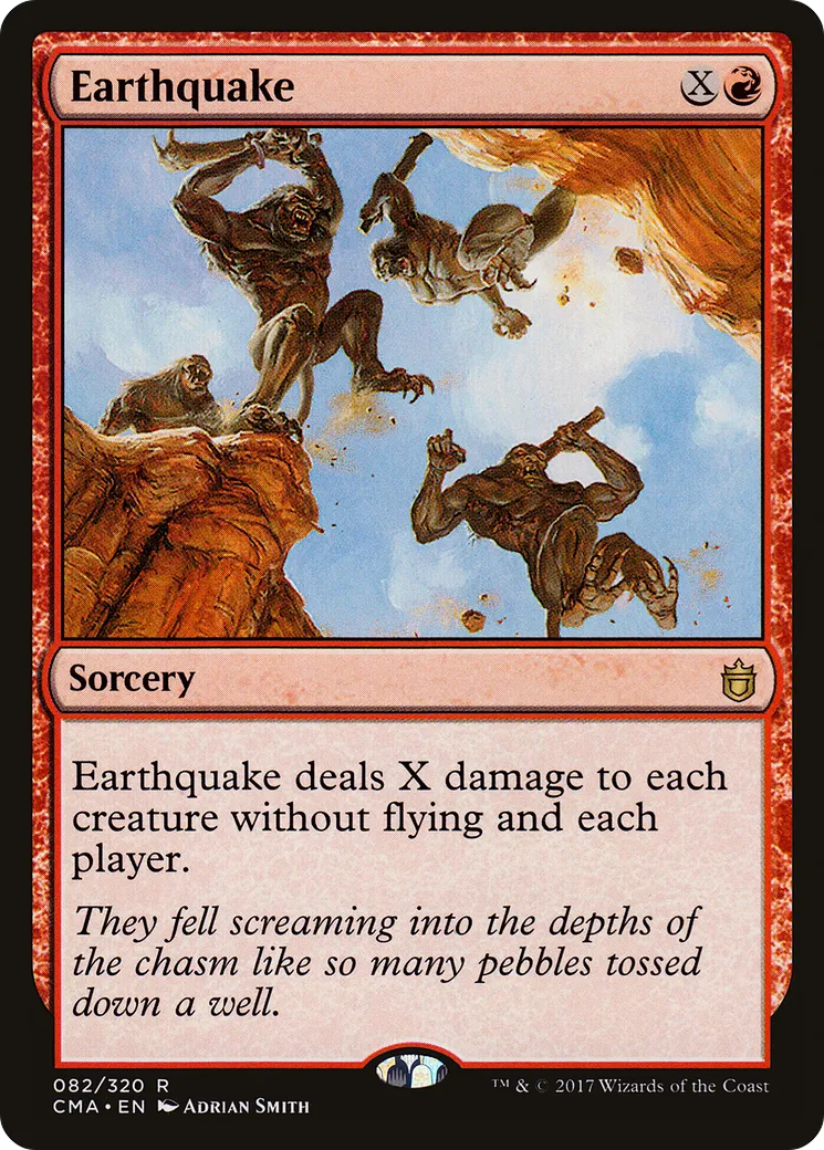 Tremblement de terre — Commander Anthology — Magic: The Gathering