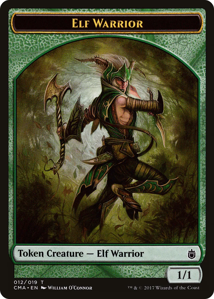 Elf Warrior — Commander Anthology — Magic: The Gathering
