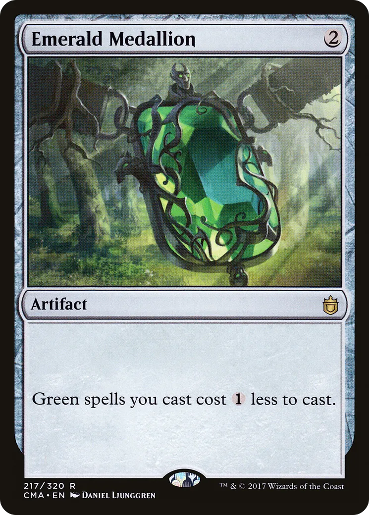 Emerald Medallion — Commander Anthology — Magic: The Gathering