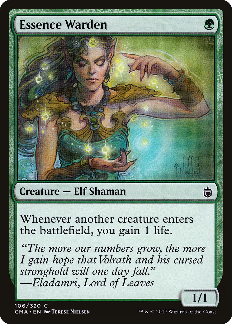 Essence Warden — Commander Anthology — Magic: The Gathering