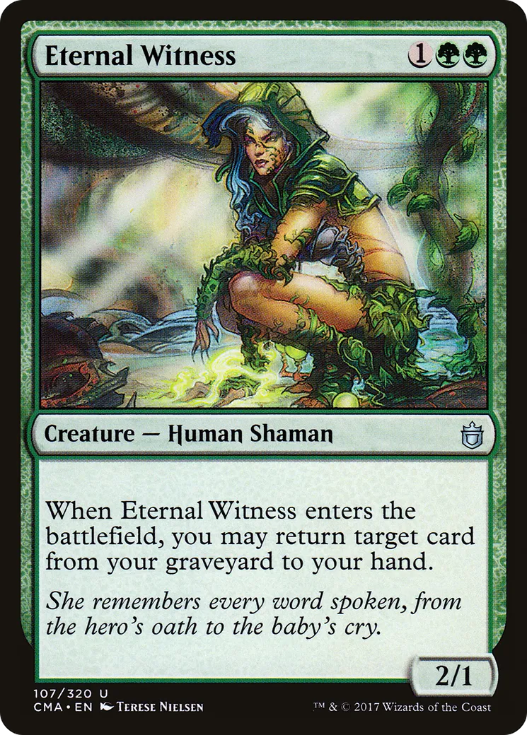 Eternal Witness — Commander Anthology — Magic: The Gathering