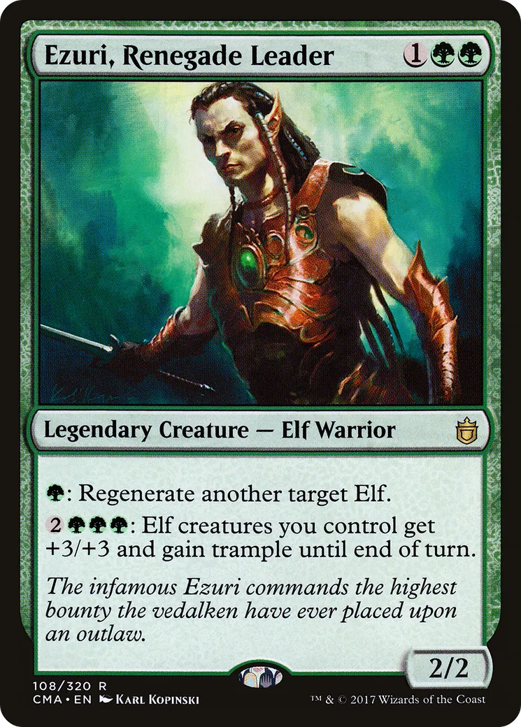 Ezuri, chef renégat — Commander Anthology — Magic: The Gathering