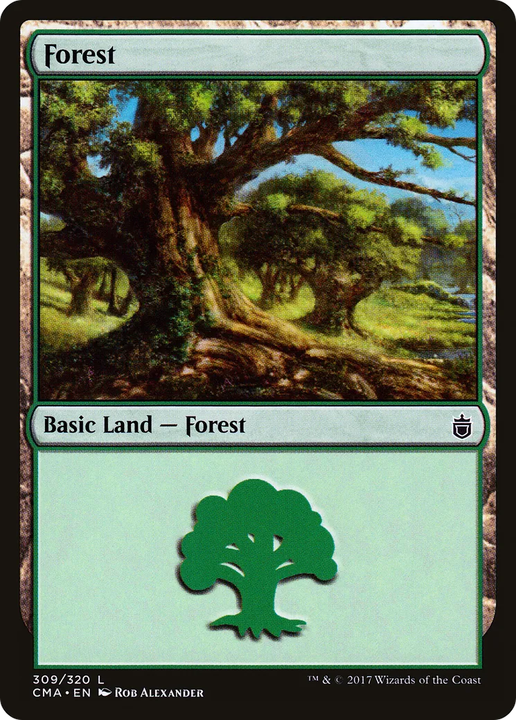 Forêt — Commander Anthology — Magic: The Gathering