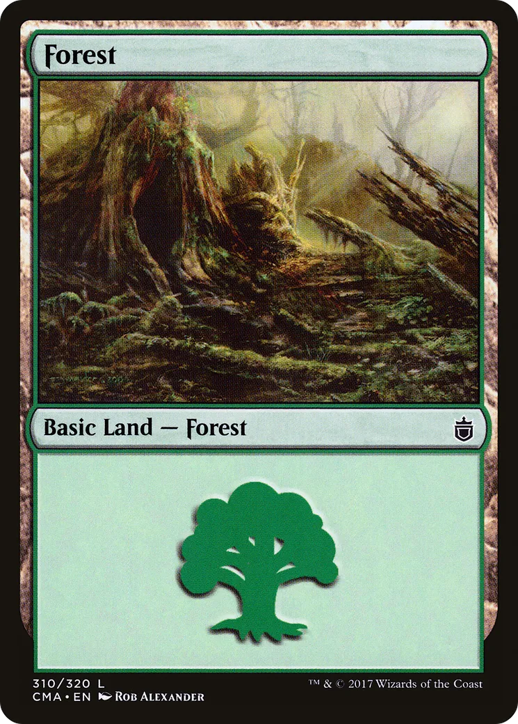 Forêt — Commander Anthology — Magic: The Gathering