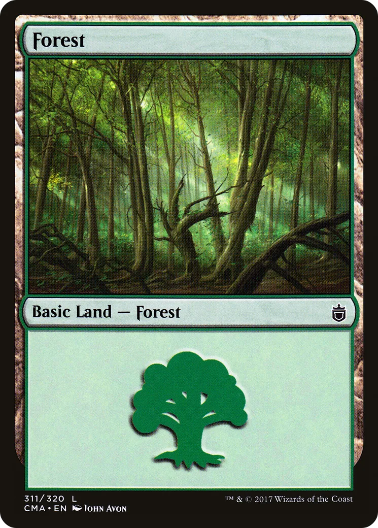 Forêt — Commander Anthology — Magic: The Gathering