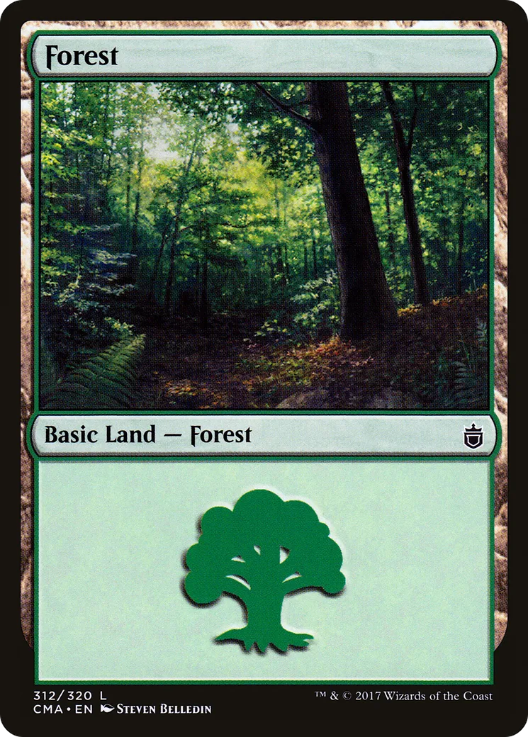 Forest — Commander Anthology — Magic: The Gathering
