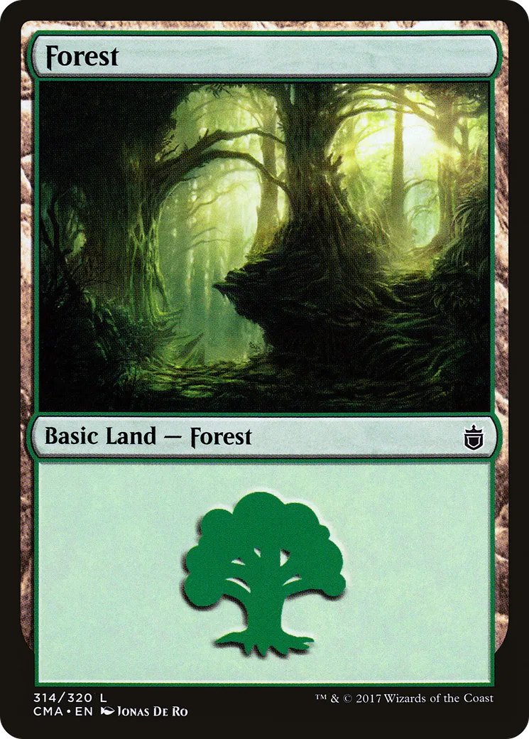 Forêt — Commander Anthology — Magic: The Gathering