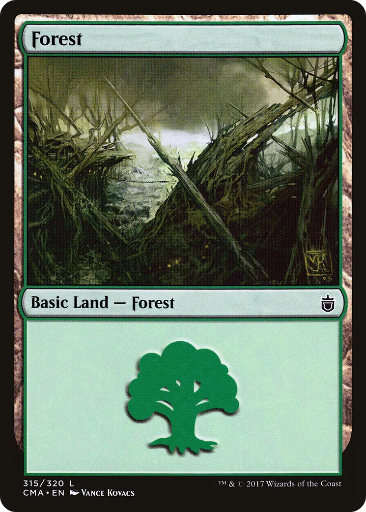 Forêt — Commander Anthology — Magic: The Gathering