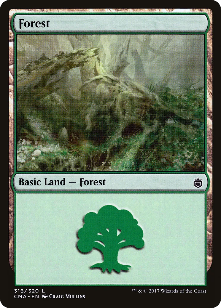 Forêt — Commander Anthology — Magic: The Gathering