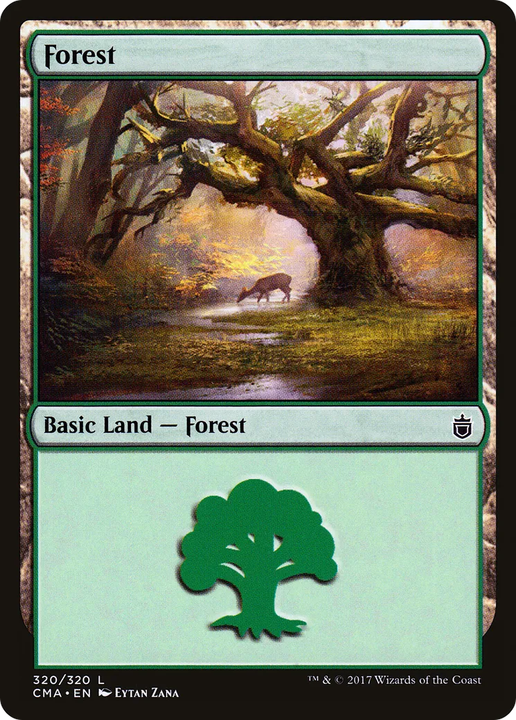 Forest — Commander Anthology — Magic: The Gathering