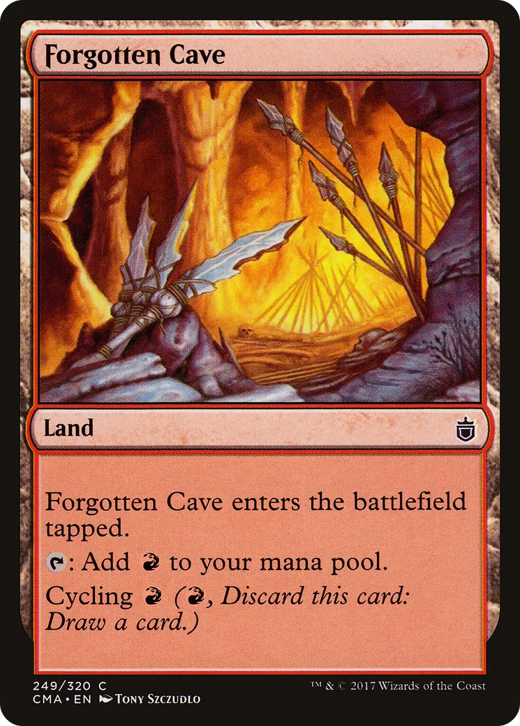 Forgotten Cave — Commander Anthology — Magic: The Gathering