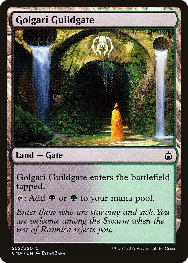 Golgari Guildgate — Commander Anthology — Magic: The Gathering