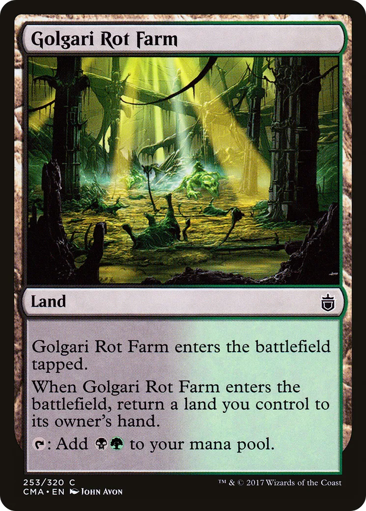 Golgari Rot Farm — Commander Anthology — Magic: The Gathering
