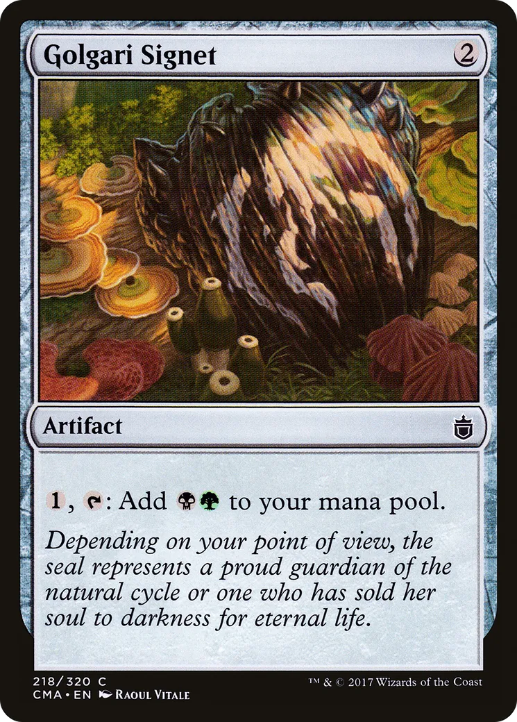 Golgari Signet — Commander Anthology — Magic: The Gathering