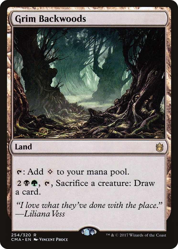 Sinistre forêt sauvage — Commander Anthology — Magic: The Gathering