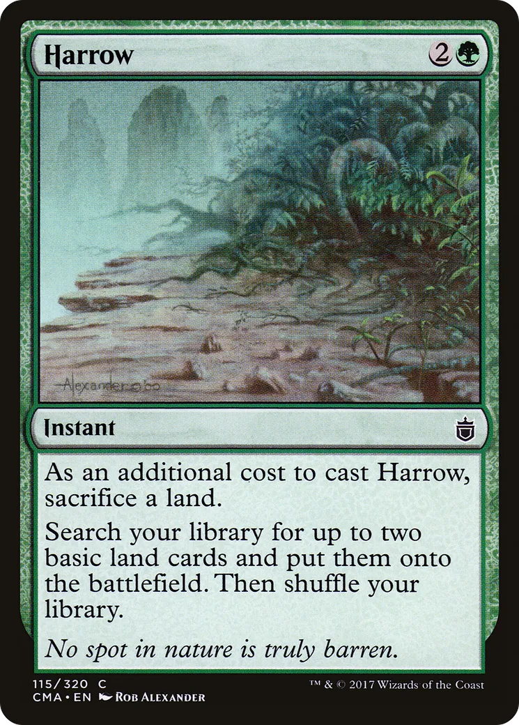 Harrow — Commander Anthology — Magic: The Gathering