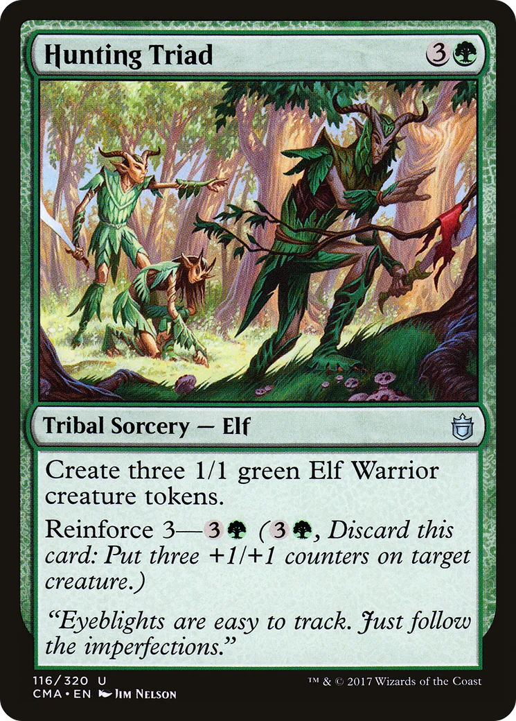 Hunting Triad — Commander Anthology — Magic: The Gathering