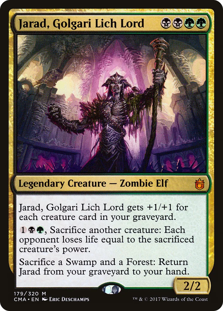 Jarad, Golgari Lich Lord — Commander Anthology — Magic: The Gathering