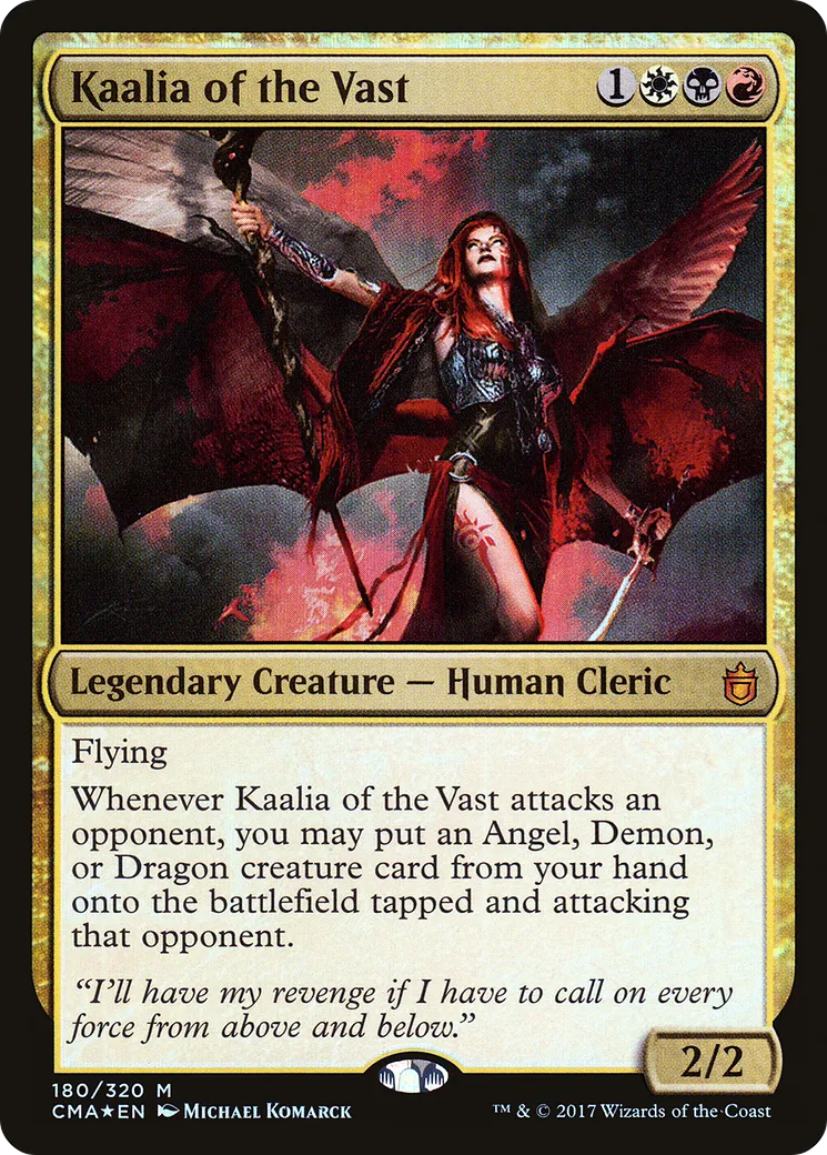 Kaalia de l'Immensité — Commander Anthology — Magic: The Gathering