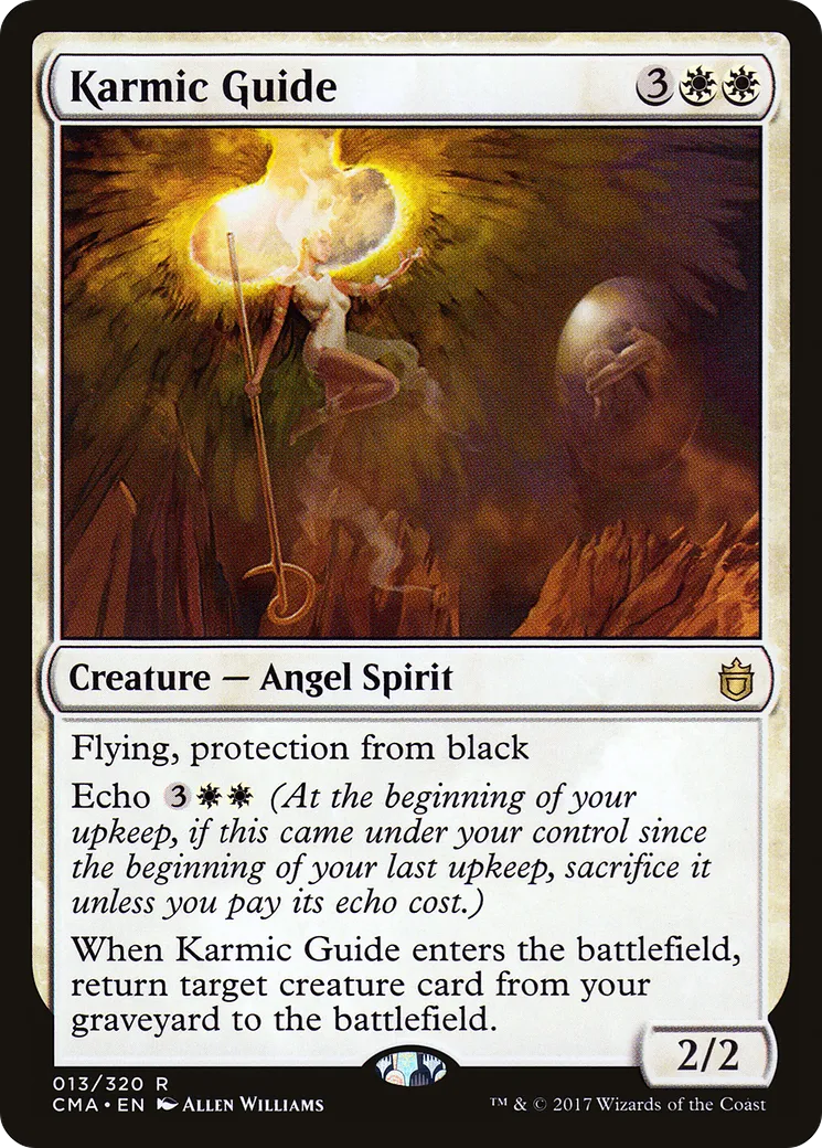 Karmic Guide from Commander Anthology - Magic: The Gathering