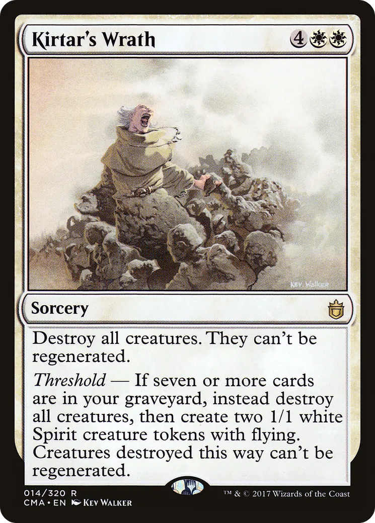 Kirtar's Wrath from Commander Anthology - Magic: The Gathering