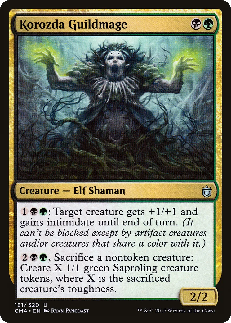 Korozda Guildmage — Commander Anthology — Magic: The Gathering