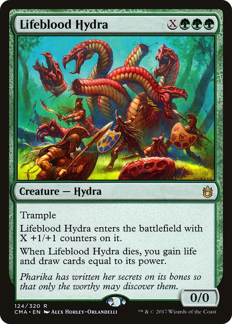Lifeblood Hydra — Commander Anthology — Magic: The Gathering