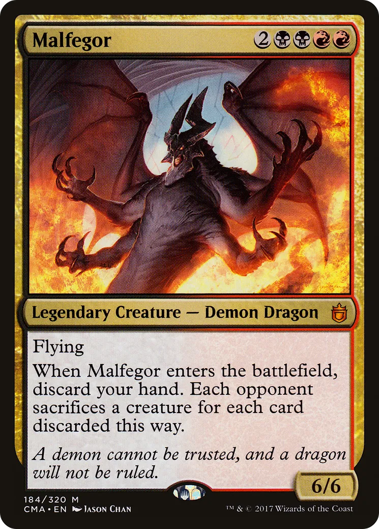 Malfegor from Commander Anthology - Magic: The Gathering