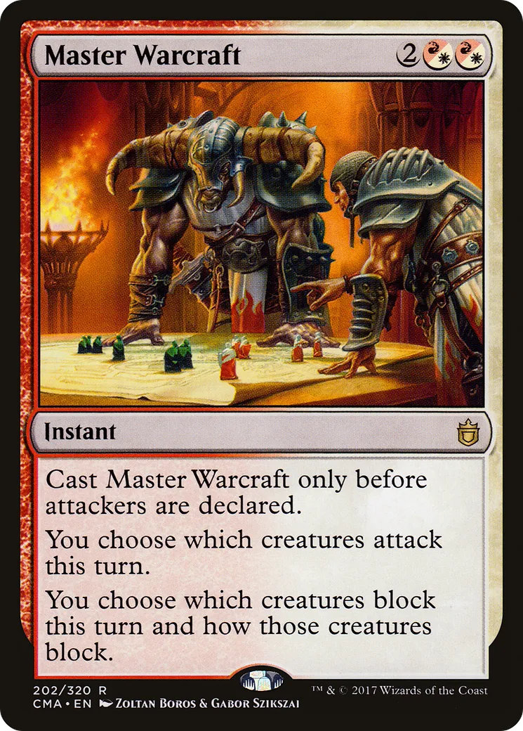 Master Warcraft from Commander Anthology - Magic: The Gathering