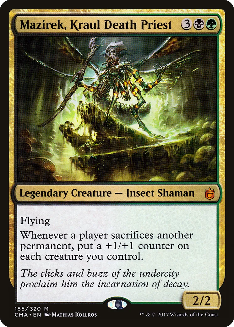 Mazirek, nécroprêtre kraul from Commander Anthology - Magic: The Gathering