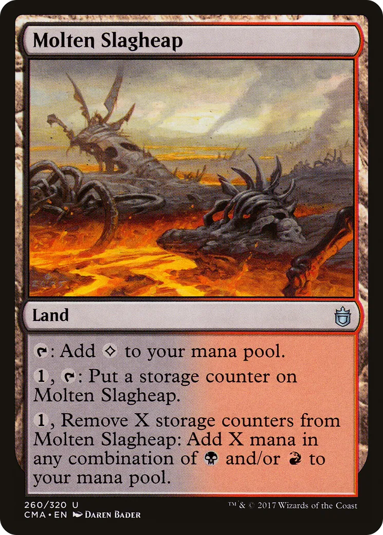 Molten Slagheap — Commander Anthology — Magic: The Gathering