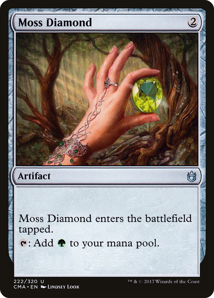 Moss Diamond — Commander Anthology — Magic: The Gathering