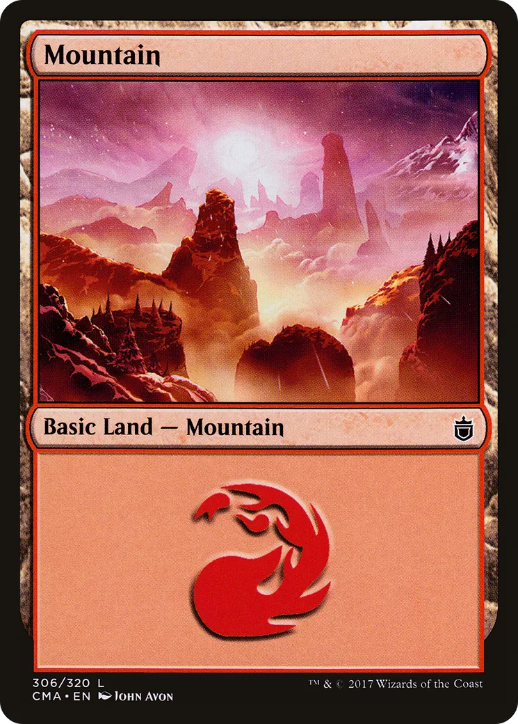 Mountain — Commander Anthology — Magic: The Gathering