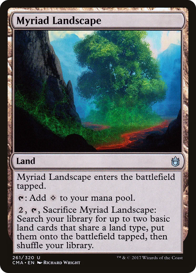 Paysage myriadaire — Commander Anthology — Magic: The Gathering