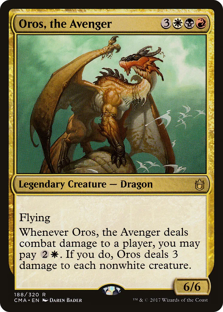 Oros, the Avenger — Commander Anthology — Magic: The Gathering