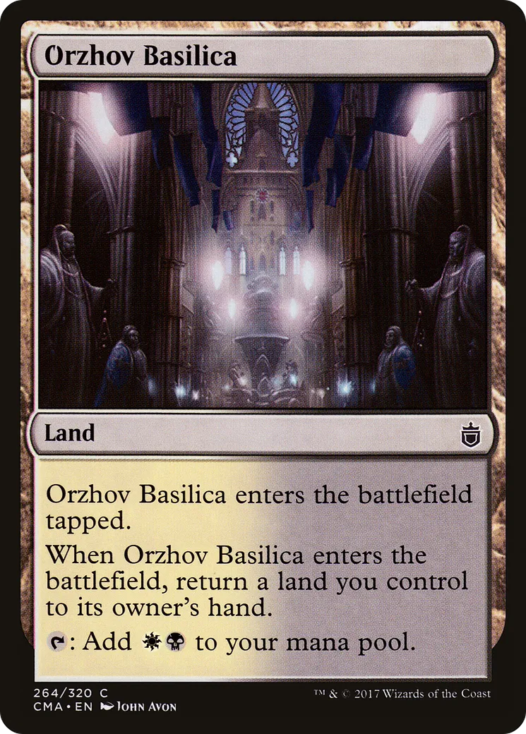 Orzhov Basilica — Commander Anthology — Magic: The Gathering