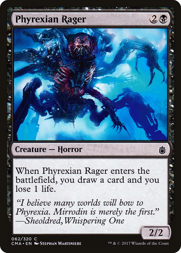 Furie phyrexiane — Commander Anthology — Magic: The Gathering