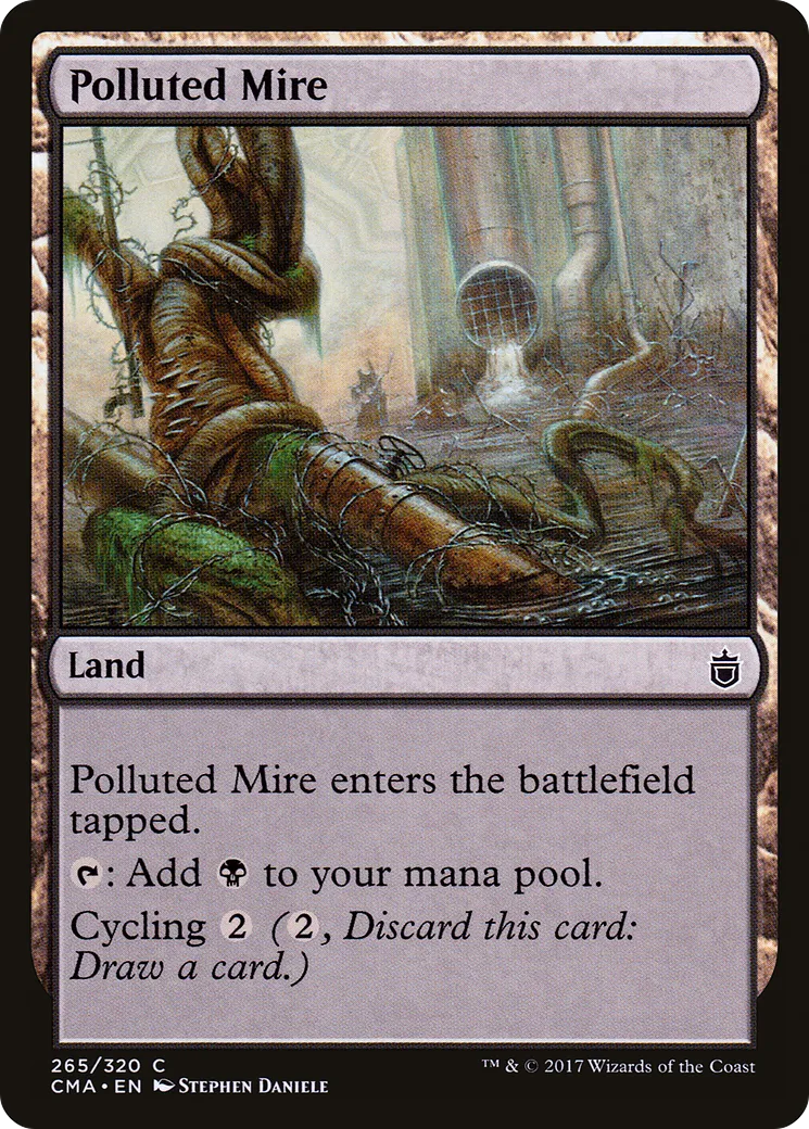 Fondrière polluée from Commander Anthology - Magic: The Gathering