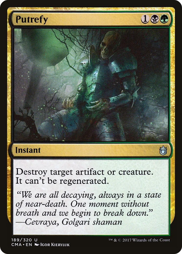 Putréfier — Commander Anthology — Magic: The Gathering