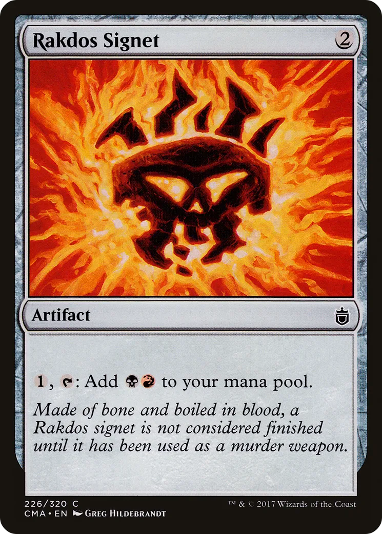 Rakdos Signet — Commander Anthology — Magic: The Gathering