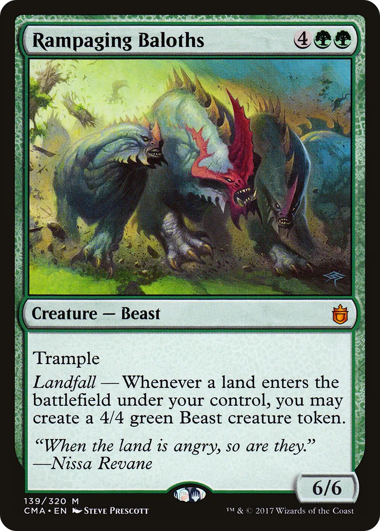 Rampaging Baloths — Commander Anthology — Magic: The Gathering