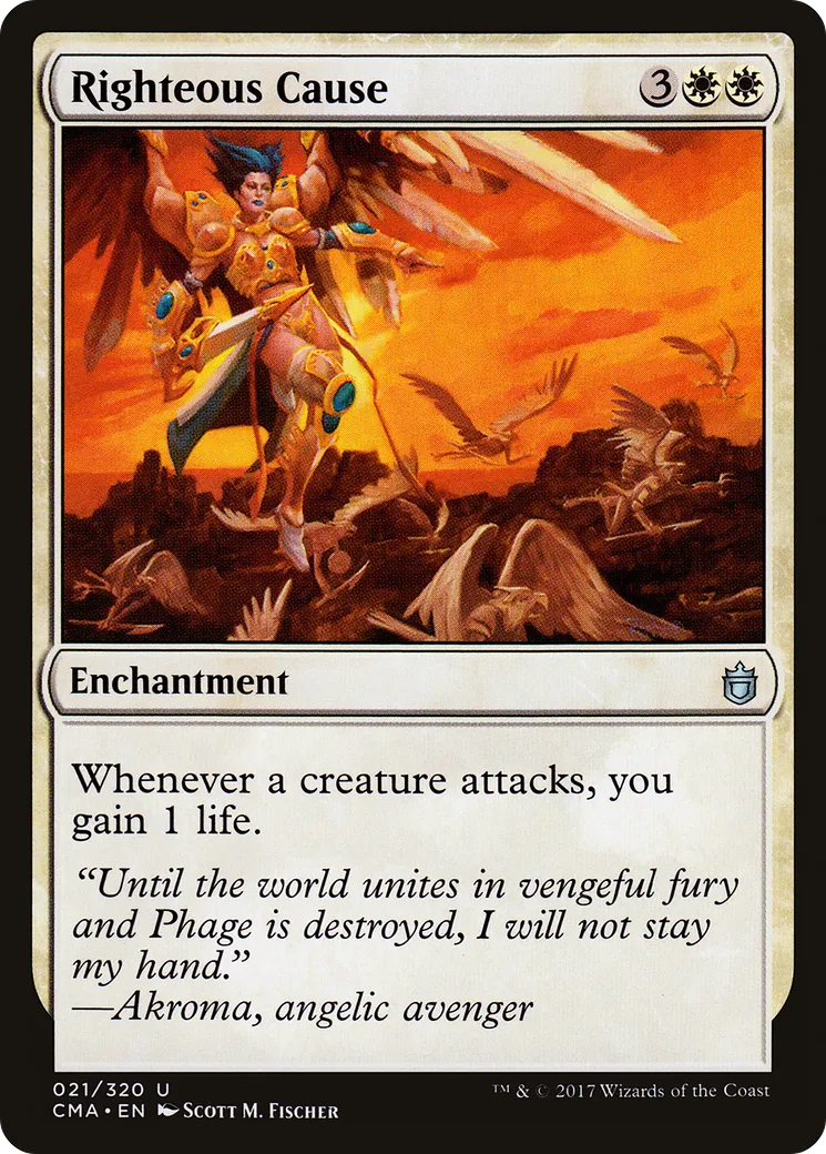 Cause des justes — Commander Anthology — Magic: The Gathering