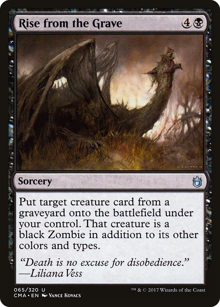 Rise from the Grave — Commander Anthology — Magic: The Gathering