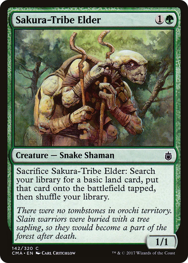 Ancêtre de la tribu Sakura — Commander Anthology — Magic: The Gathering