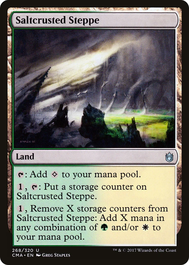 Saltcrusted Steppe — Commander Anthology — Magic: The Gathering