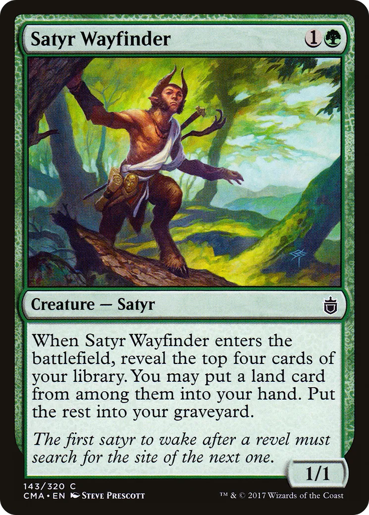 Satyr Wayfinder — Commander Anthology — Magic: The Gathering