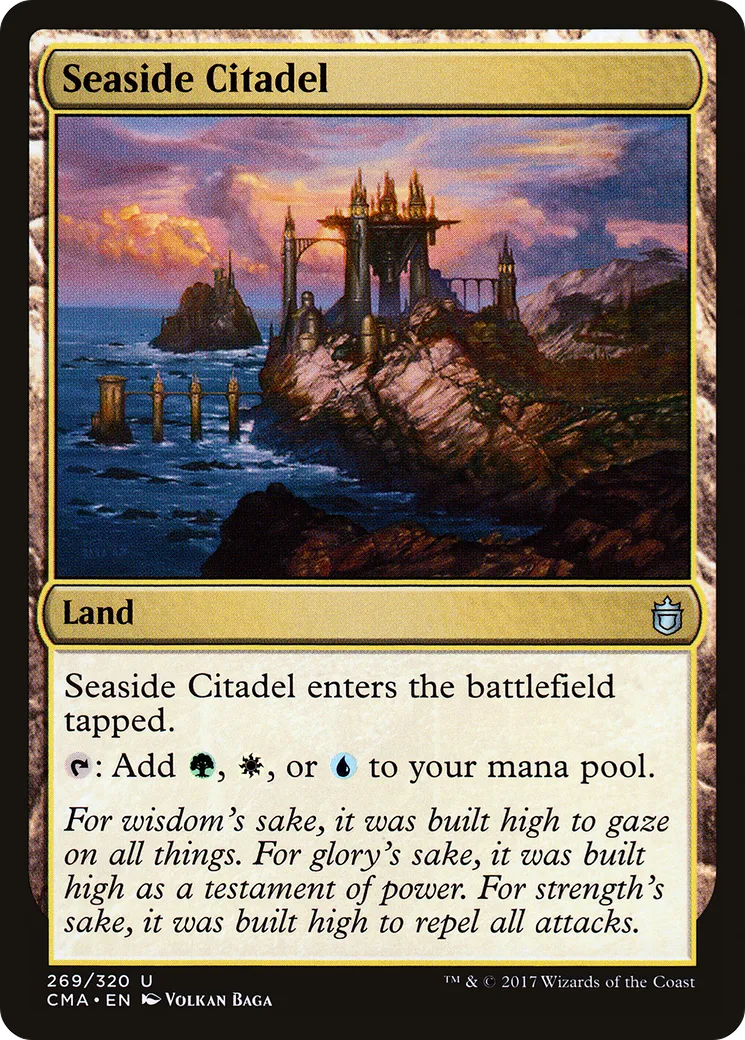 Seaside Citadel — Commander Anthology — Magic: The Gathering
