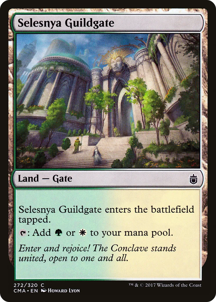 Selesnya Guildgate — Commander Anthology — Magic: The Gathering