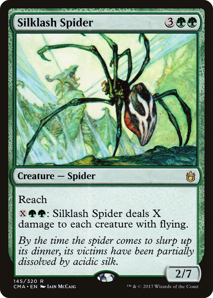 Silklash Spider — Commander Anthology — Magic: The Gathering