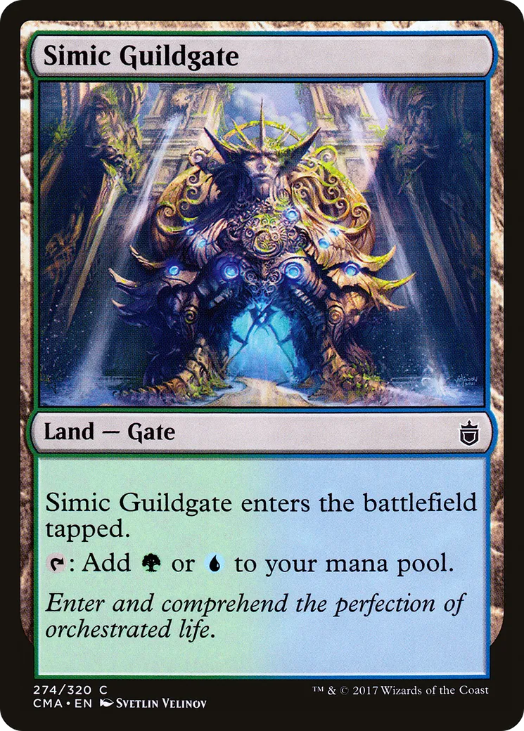 Porte de la guilde de Simic — Commander Anthology — Magic: The Gathering